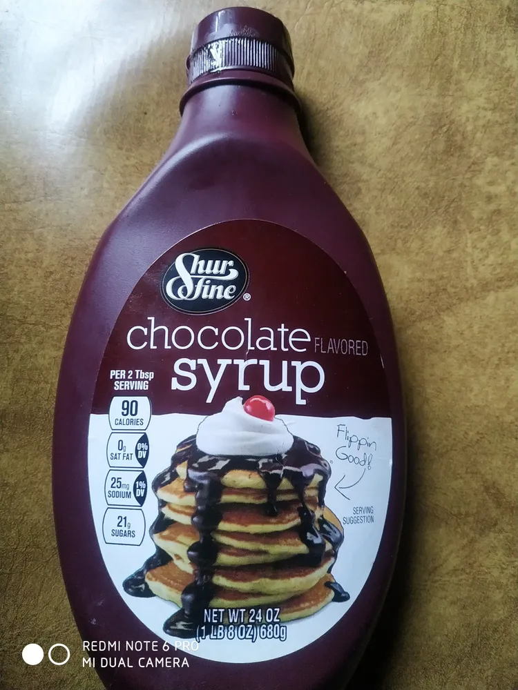 chocolate syrup