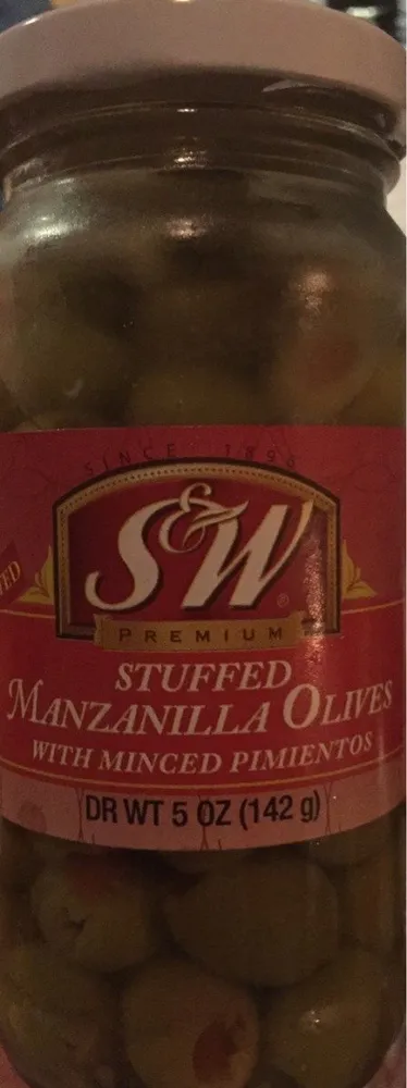 Stuffed manzanilla olives