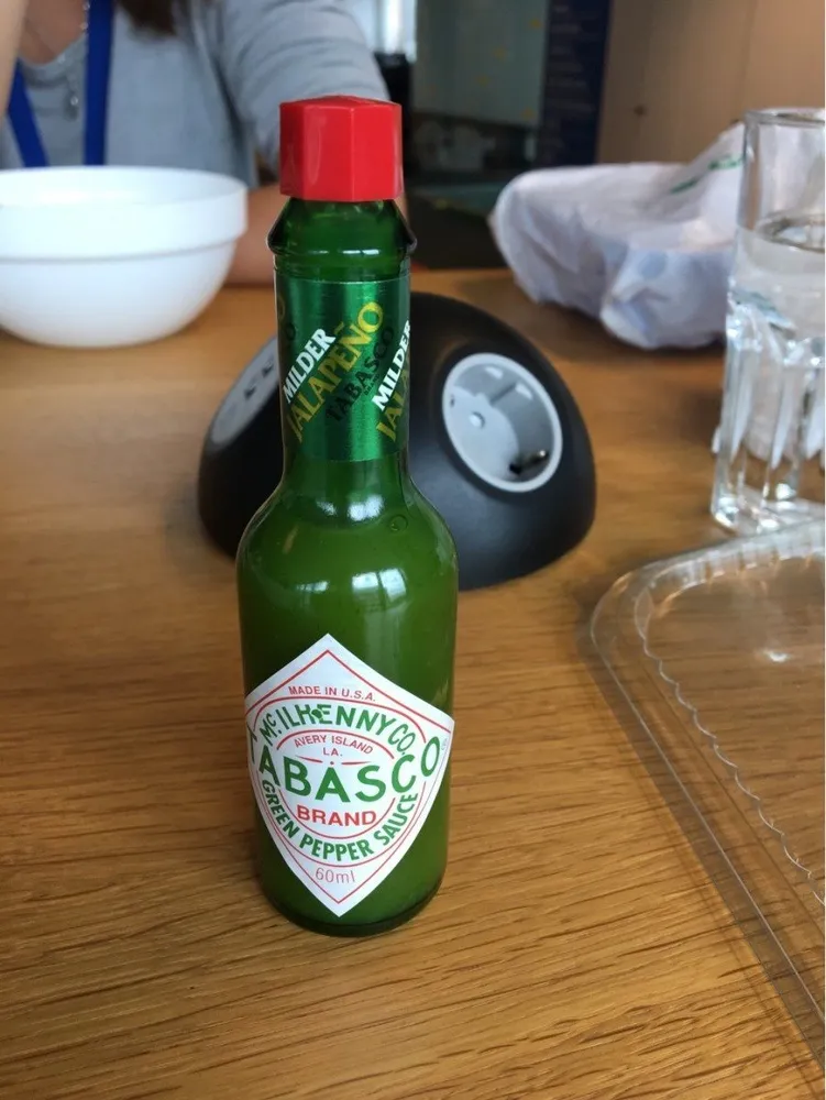 Tabasco green pepper sauce