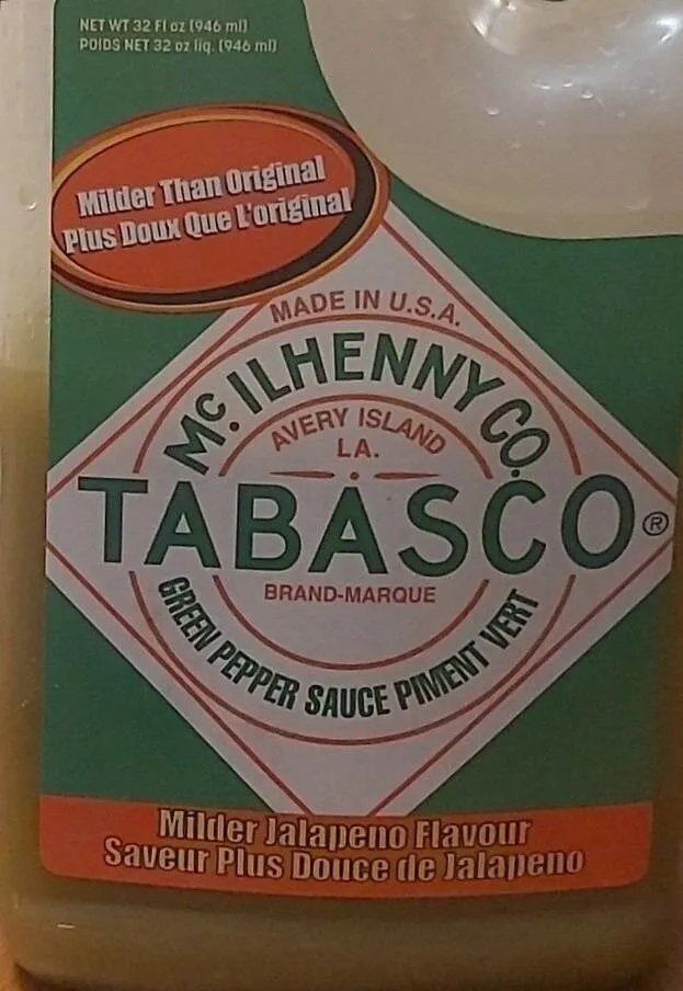 Milder Jalapeno Green Pepper Sauce