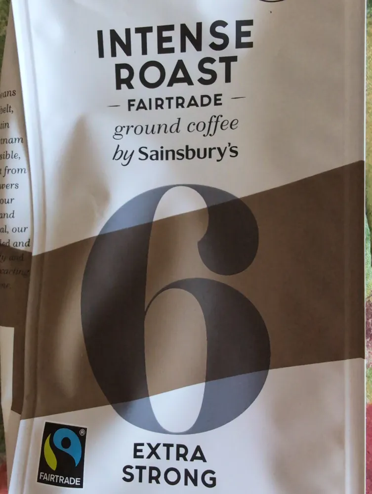 Intense Roast Fair trade Ground Coffee