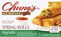 Vegetable Spring Rolls with Dipping Sauce