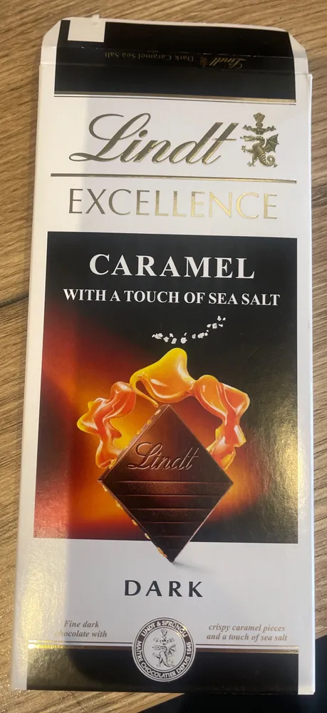 Caramel with a touch of sea salt