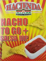 Nacho to go + salsa dip