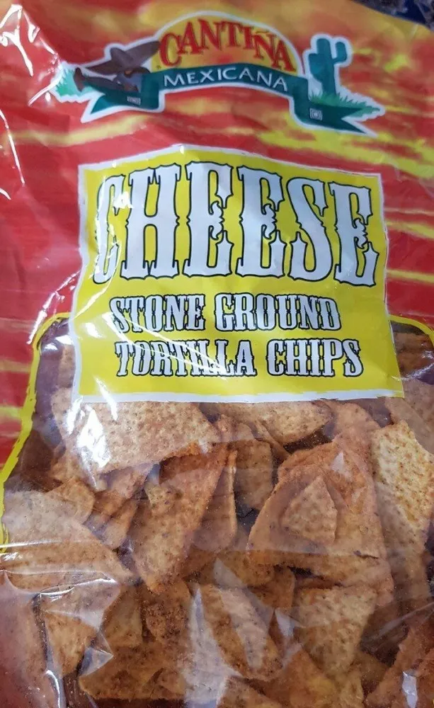 Cheese stone ground tortilla chips