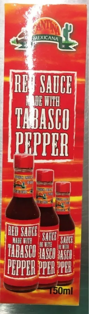 Red sauce tabasco