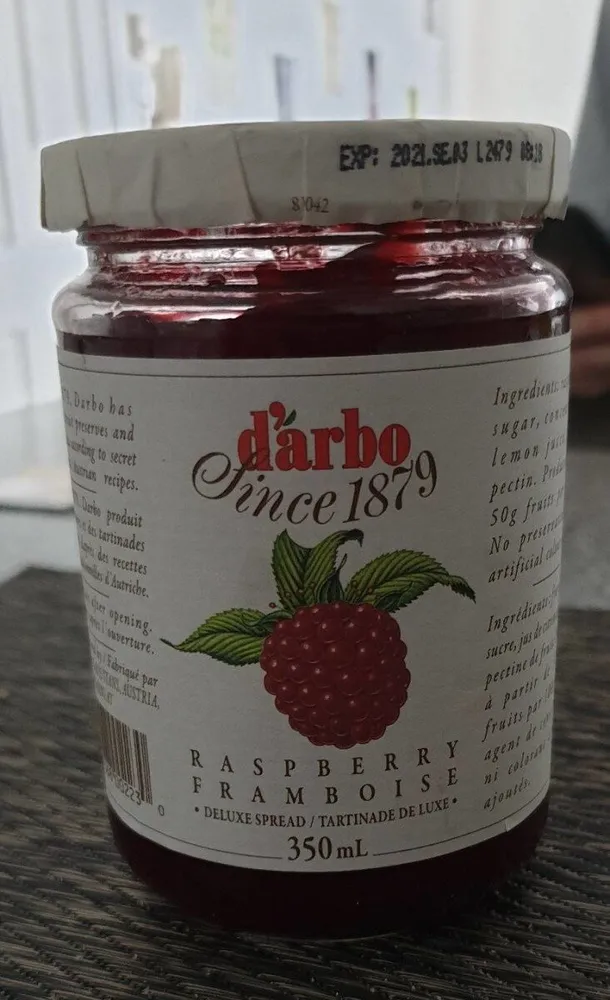 Raspberry Fruit Spread