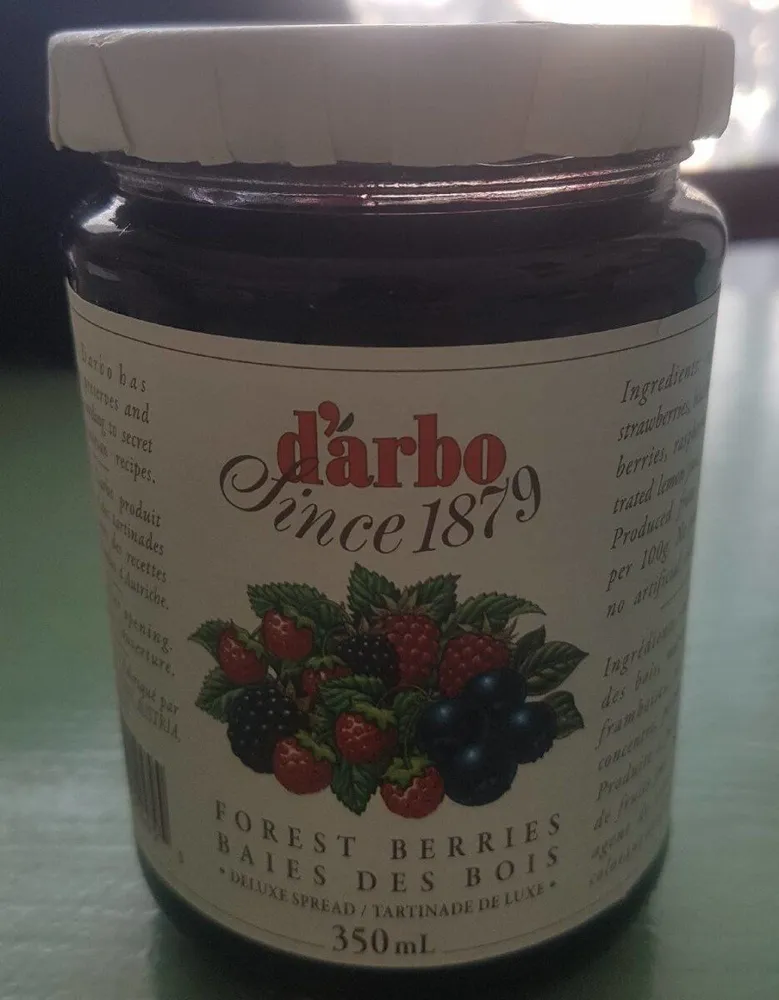 Mixed Berries Fruit Spread
