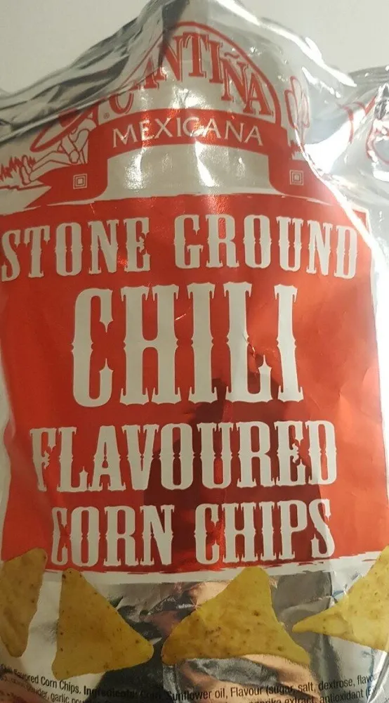 Cantiña Mexicana - Stone Ground Chili Flavoured Corn Chips