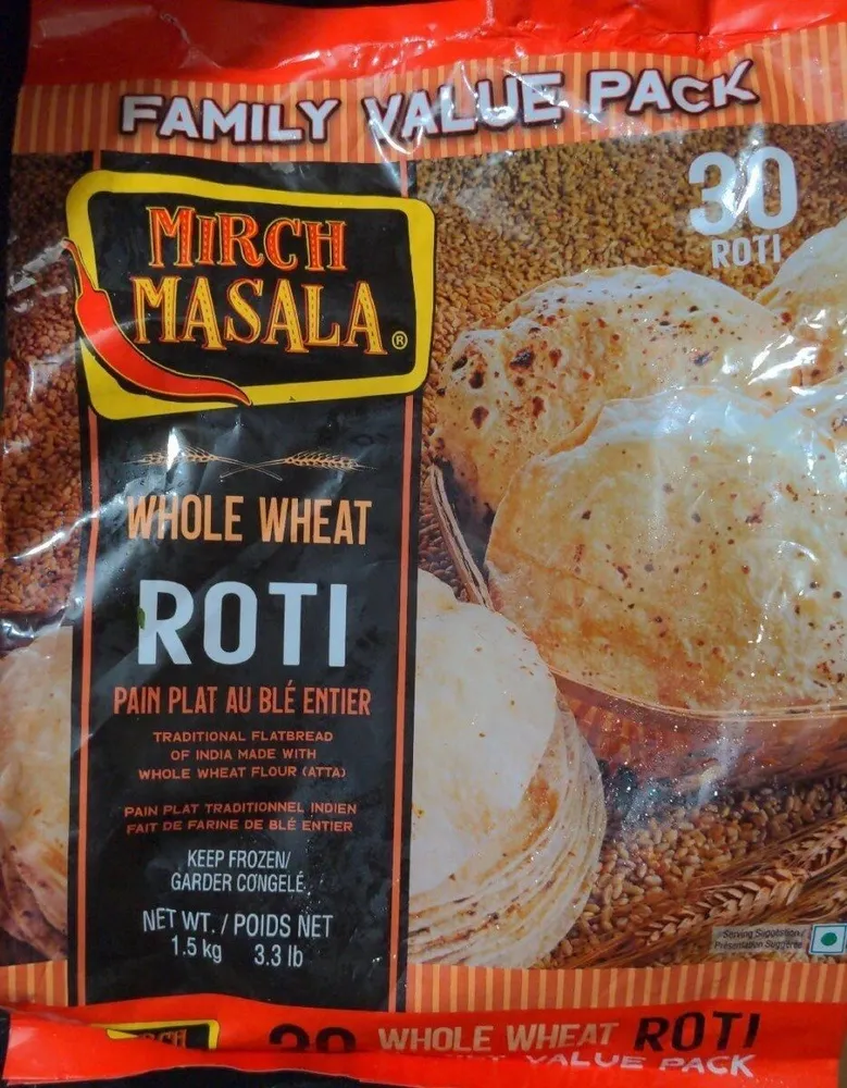 Mirch Masala Whole Wheat Roti