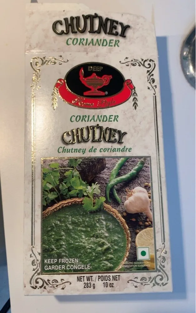Coriander chutney