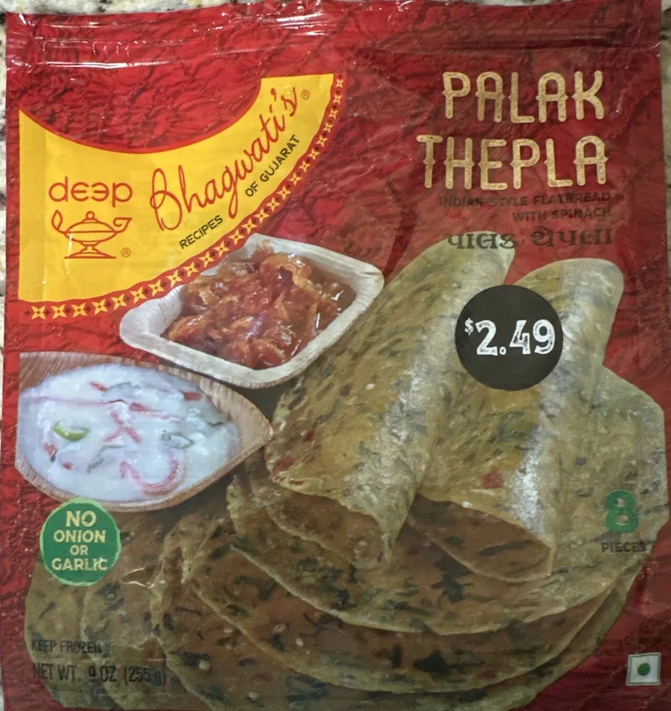 Palak Thepla