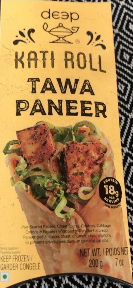 Kati Roll Tawa Paneer