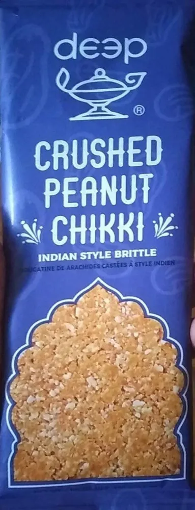 Crushed peanut chikki