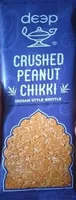Crushed peanut chikki