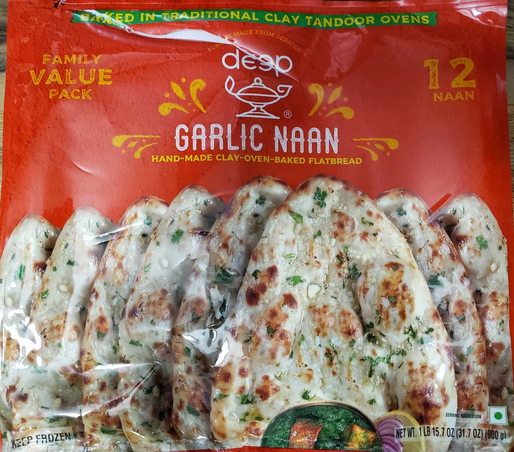 Garlic naan