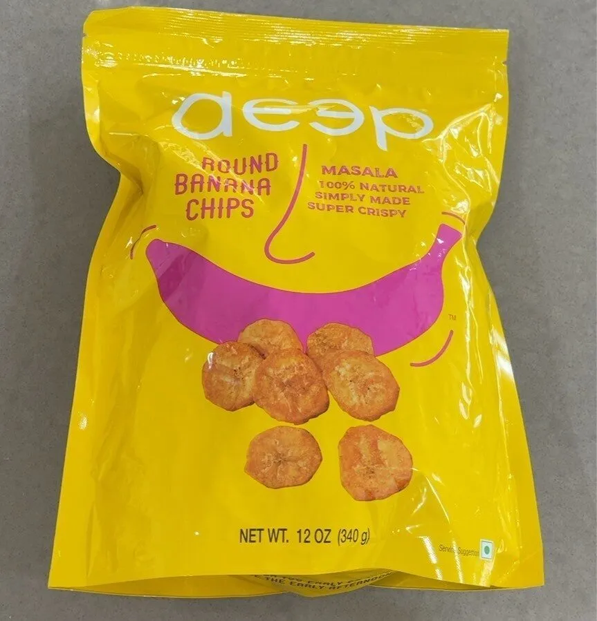 Masala round banana chips