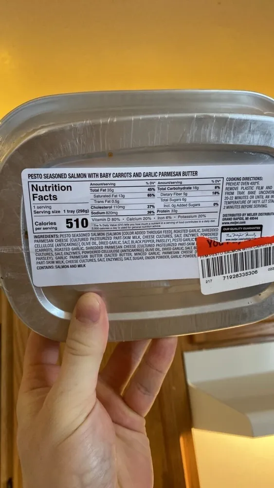 Pesto Crusted Salmon (Meijer)