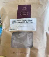 High protein dessert
