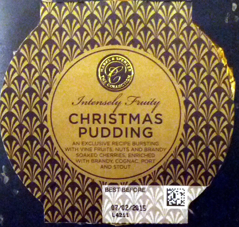 Collection perfectly matured Christmas Pudding
