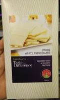 Taste the Difference Swiss White Chocolate