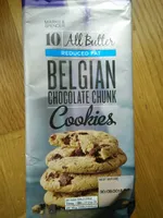 Reduced Fat Belgian Chocolate Chunk Cookies