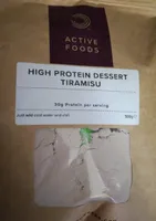 High protein dessert tiramisu