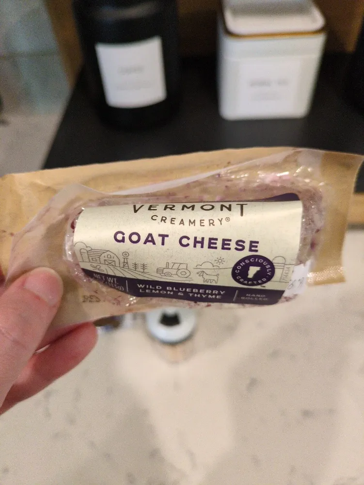 Wild Blueberry Lemon & Thyme Goat Cheese