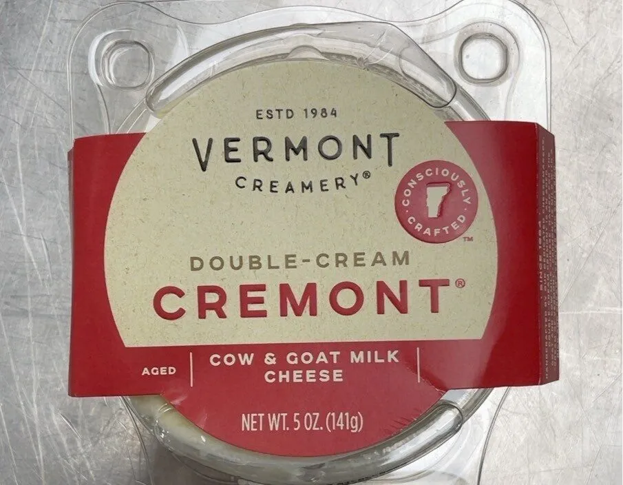 Double-Cream Cremont Cow & Goat Milk Aged Cheese