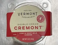 Double-Cream Cremont Cow & Goat Milk Aged Cheese