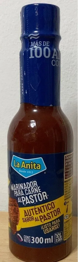 Marinador para carne al pastor