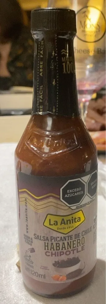 Salsa picante de chile habanero