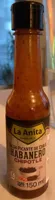 Salsa picante de chile habanero