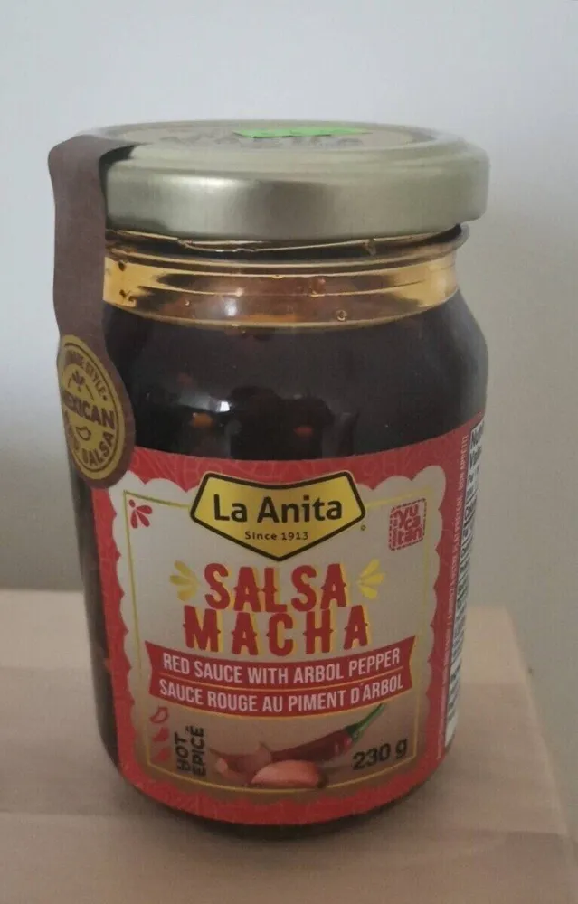 Salsa macha red sauce