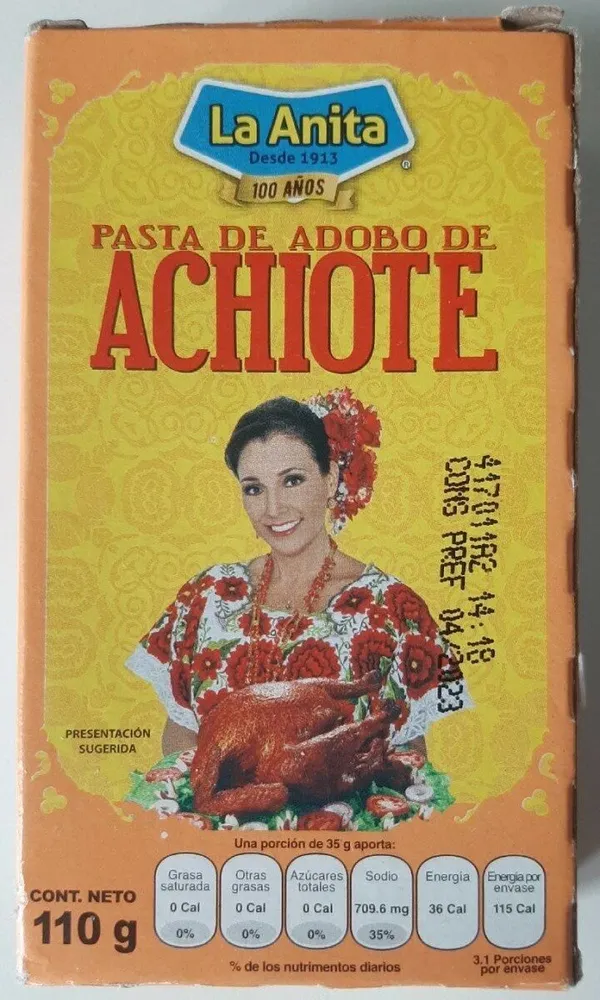 La Anita Pasta de Adobo de Achiote