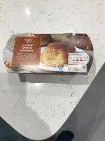2 syrup sponge puddings