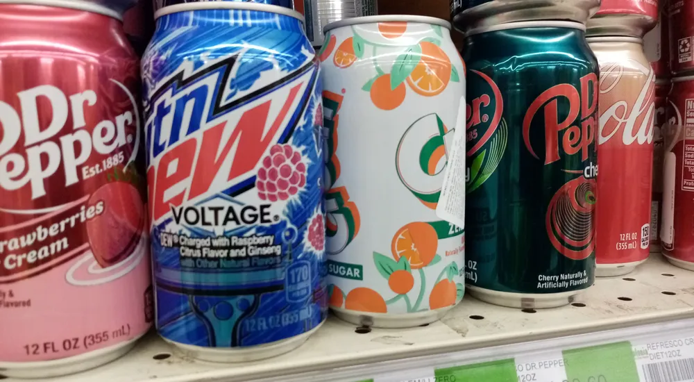 Mountain Dew Voltage Raspberry Citrus Soda