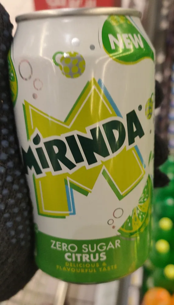 Mirinda citrus zero sugar
