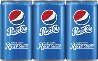 Real sugar minicans