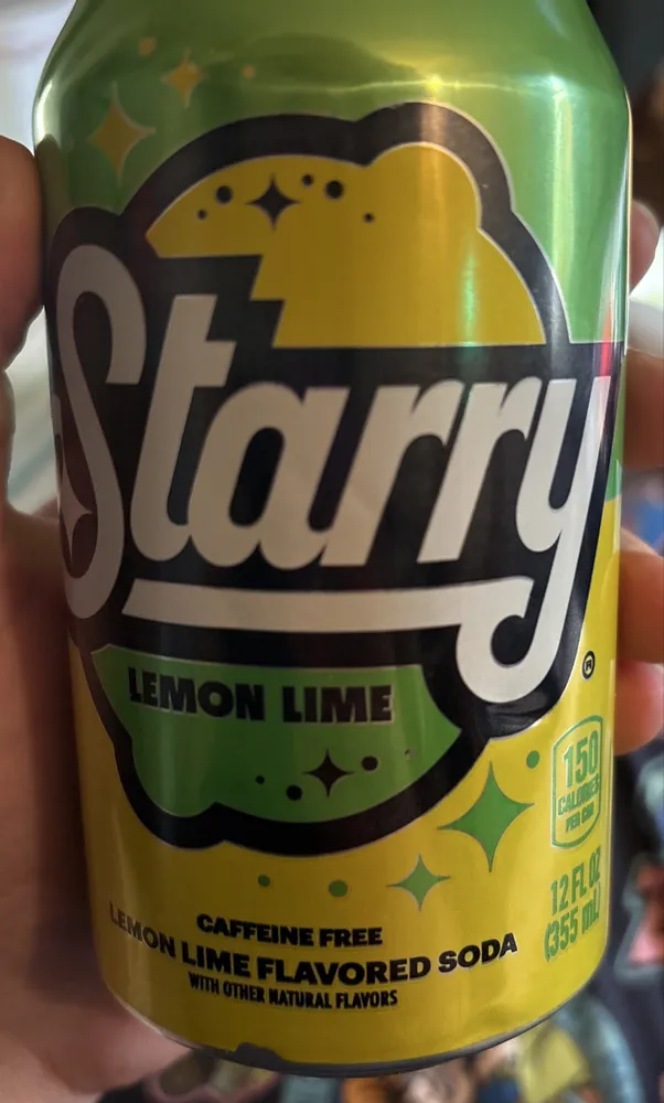 Lemon Lime Flavored Soda