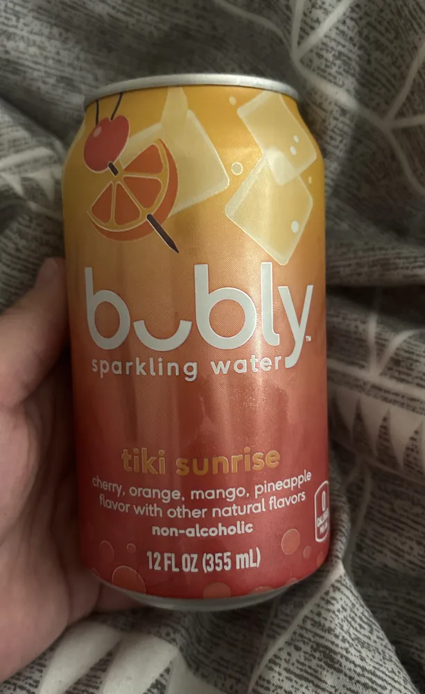 Tiki Sunrise - Bubly Sparkling Water