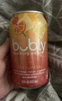Tiki Sunrise - Bubly Sparkling Water