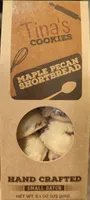 Tina's cookies Maple Pecan shortbread
