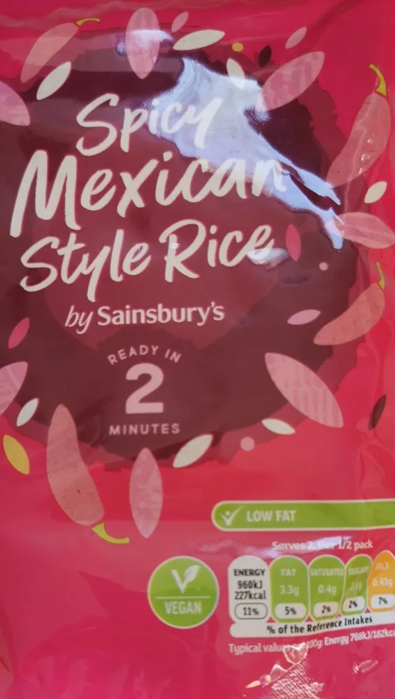 Spicy Mexican style rice
