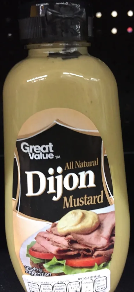 Mostaza de Dijon Great Value
