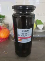 Pitted black olives