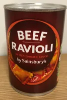 Beef ravioli
