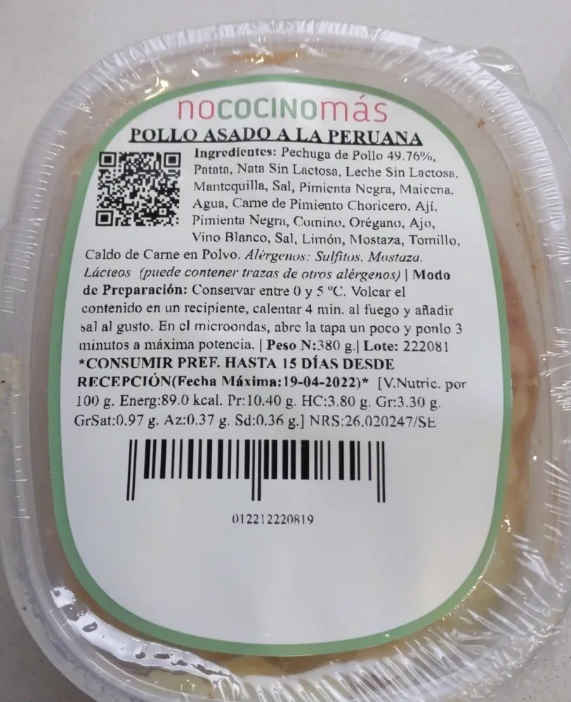 Pollo asado a la peruana