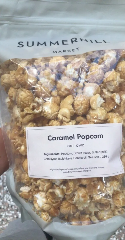 Caramel popcorn