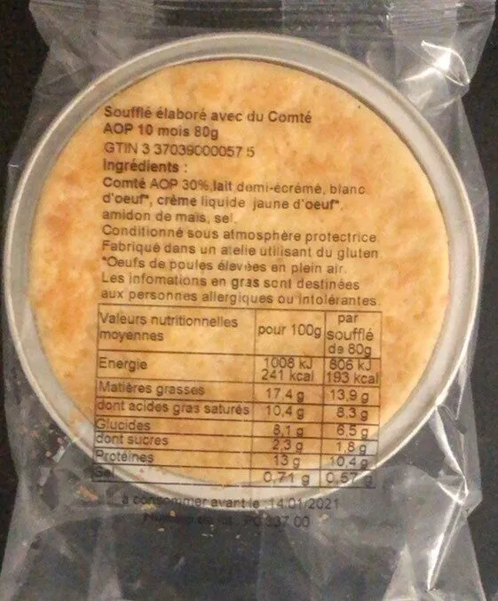 Soufflé Comté